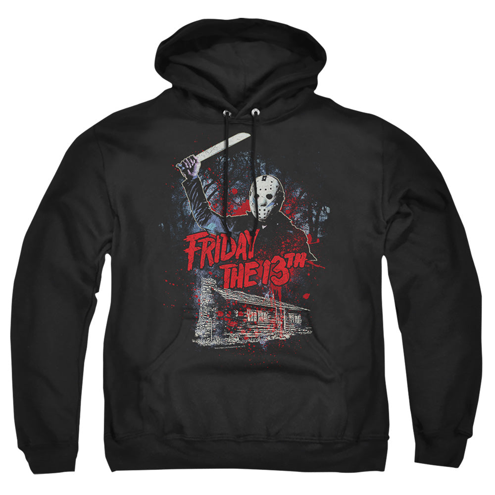 Friday The 13th Cabin Pullover Hoodie | Blue Culture Tees