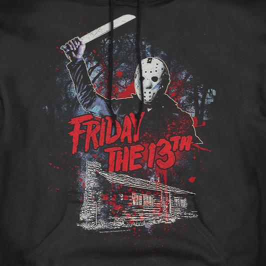 Friday The 13th Cabin Pullover Hoodie | Blue Culture Tees