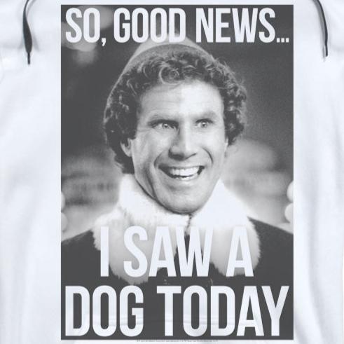 Elf Must Love Dogs Pullover Hoodie | Blue Culture Tees