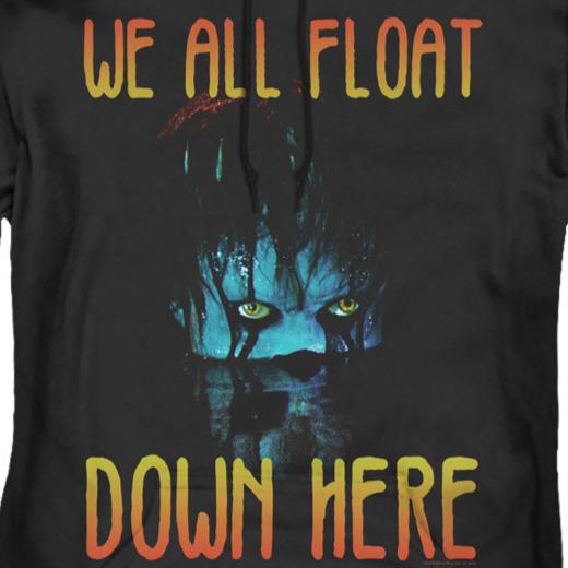 IT Chapter 2 We All Float Down Here Pullover Hoodie | Blue Culture Tees