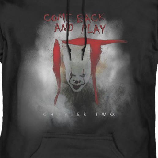 IT Chapter 2 Come Back and Play Pullover Hoodie | Blue Culture Tees