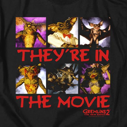 Gremlins In The Movie T-Shirt | Blue Culture Tees