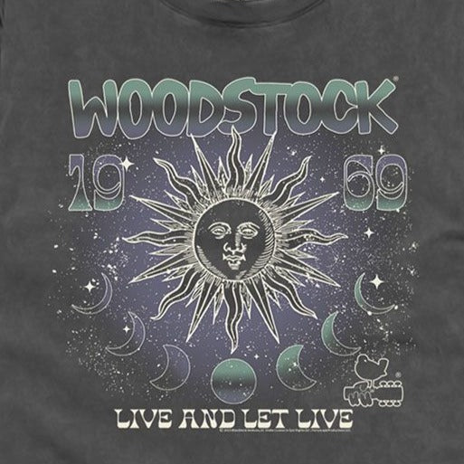 Woodstock Sun And Moon Phases Comfort Colors T-Shirt