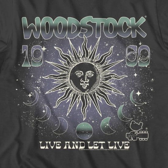Woodstock Sun And Moon Phases 2 T-Shirt
