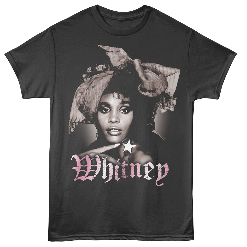 Whitney Houston Bow T-Shirt