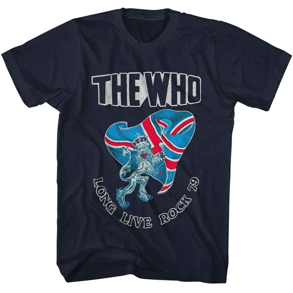 The Who Long Live Rock 79 T-Shirt | Blue Culture Tees