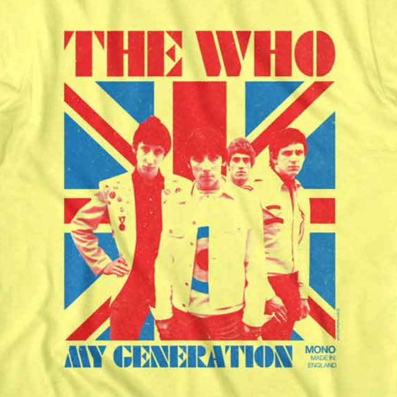 The Who My Generation UJ T-Shirt | Blue Culture Tees