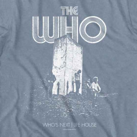 The Who Who's Next Life House T-Shirt | Blue Culture Tees