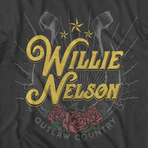 Willie Nelson Horseshoe T-Shirt | Blue Culture Tees