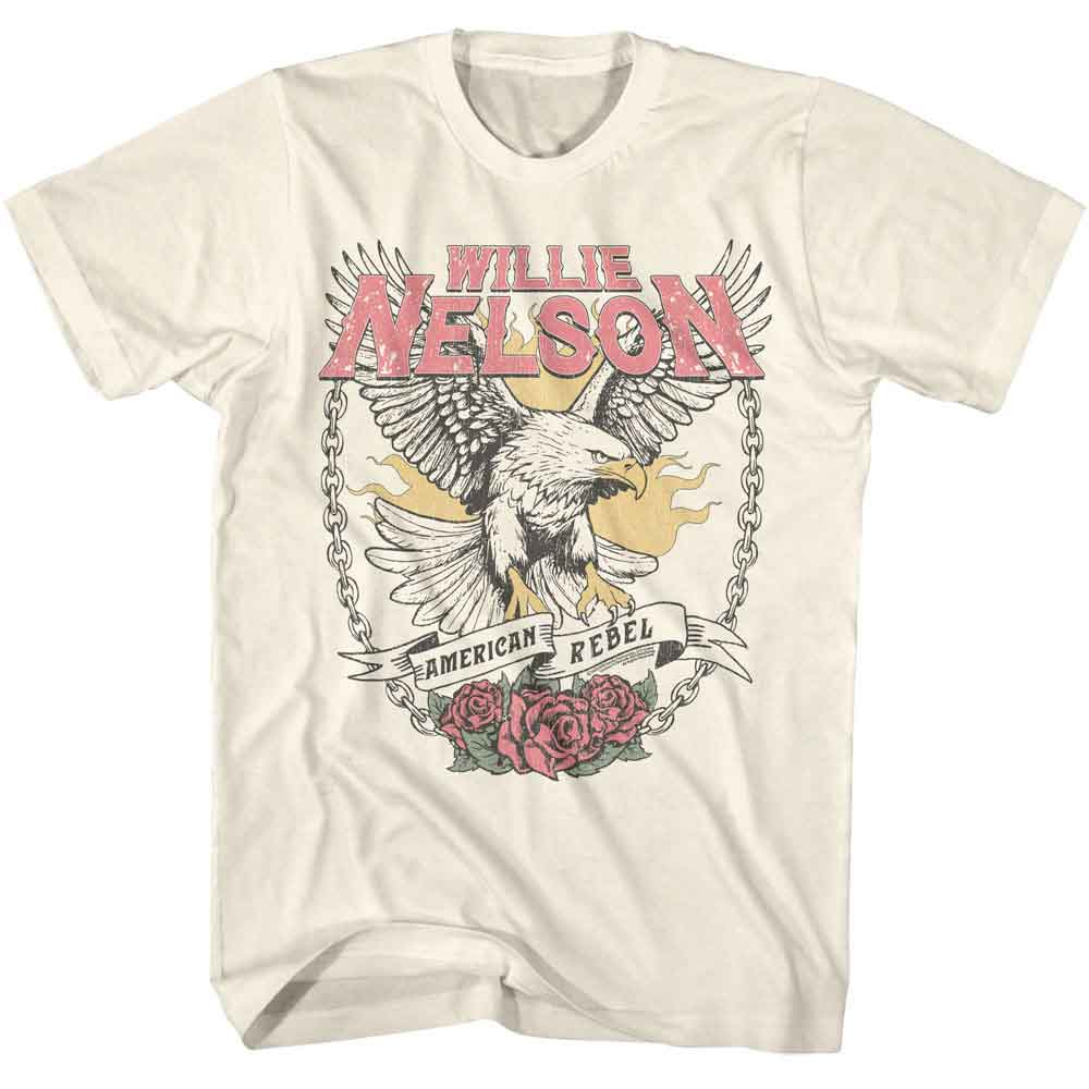 Willie Nelson Eagle American Rebel T-Shirt | Blue Culture Tees