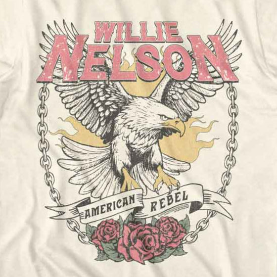 Willie Nelson Eagle American Rebel T-Shirt | Blue Culture Tees