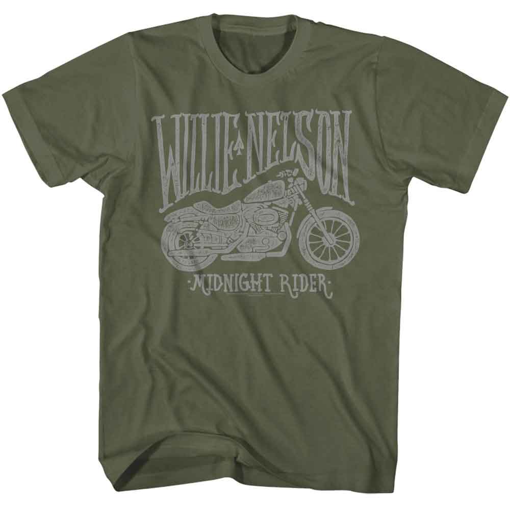Willie Nelson Midnight Rider T-Shirt