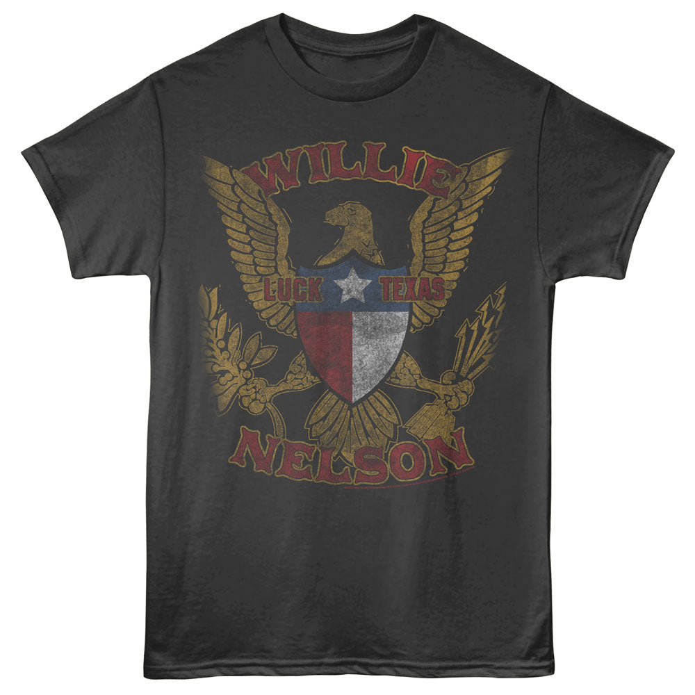Willie Nelson Luck Texas Eagle T-Shirt