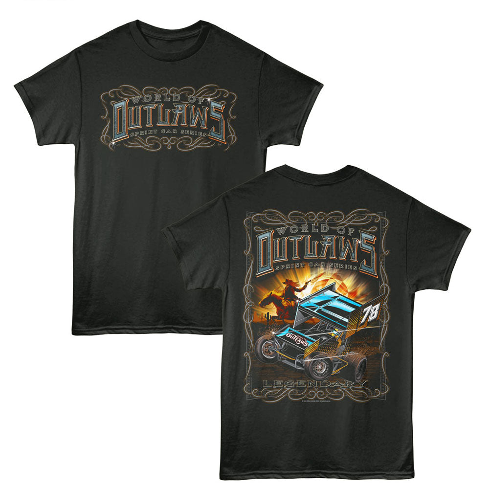 World of Outlaws Legendary F B T-Shirt