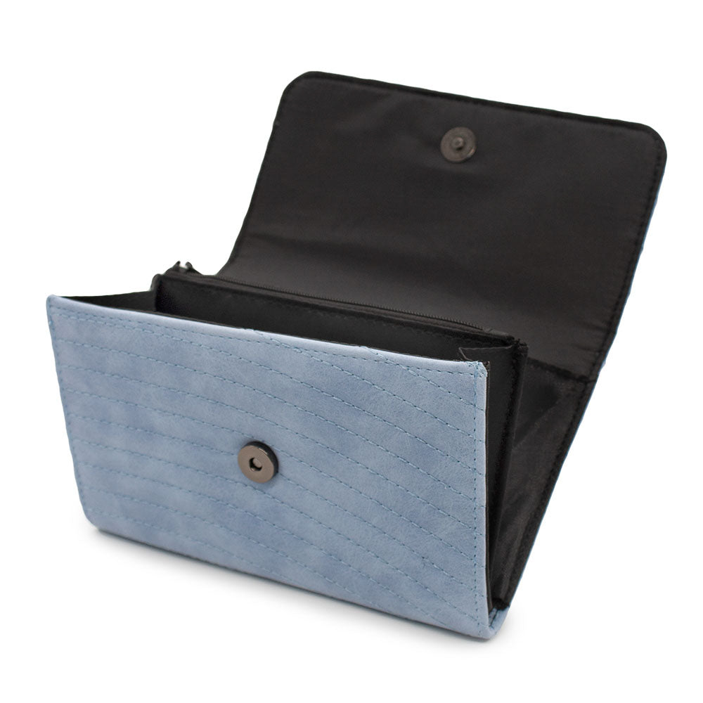 Disney Signature D Logo Fold Over Wallet | Blue Culture Tees