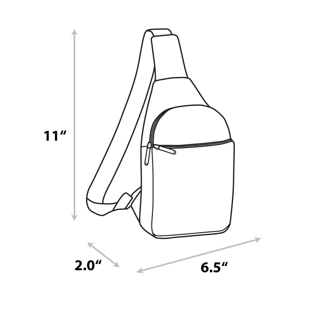 Nickelodeon SpongeBob SquarePants Smiling Face Bounding Sling Crossbody Bag