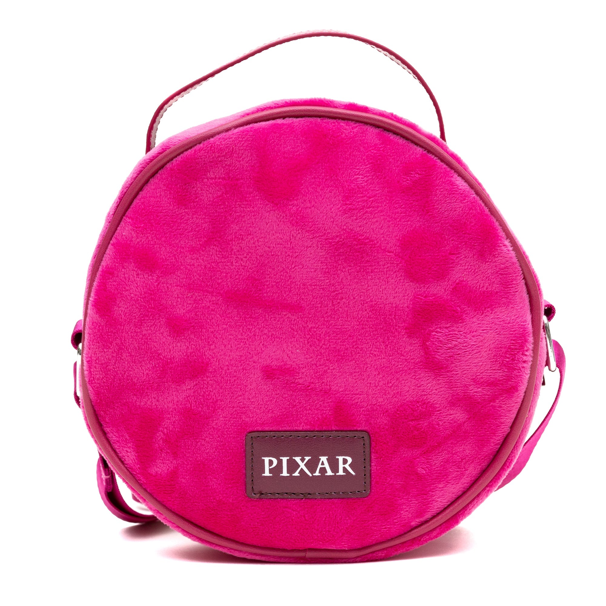 Disney Pixar Toy Story Lotso Face Plush Round Crossbody Bag