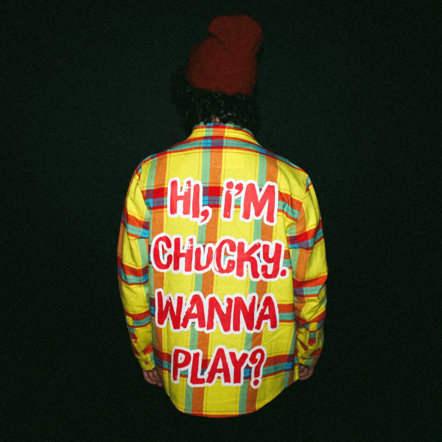 Cakeworthy Chucky Flannel Blue Culture Tees