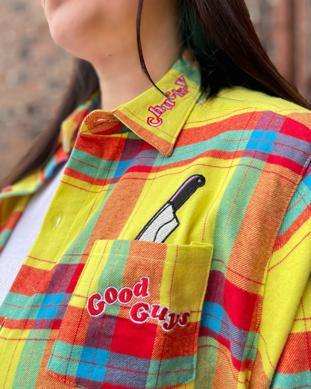 Cakeworthy Child's Play Chucky Flannel