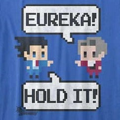 Junior's Ace Attorney 8Bit T-Shirt