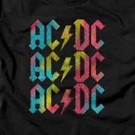 Junior's ACDC Multicolor T-Shirt