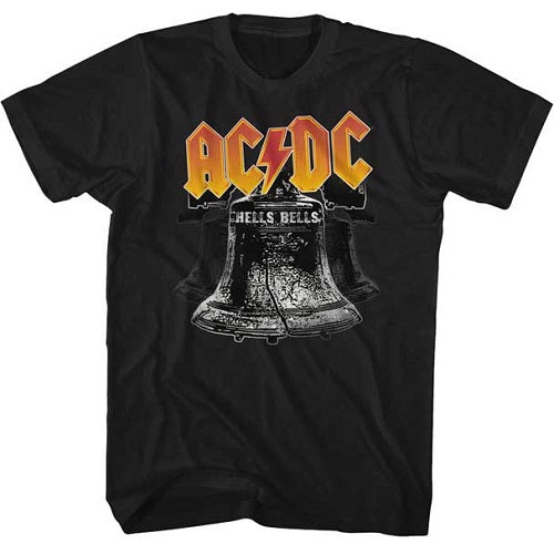 MEN'S ACDC HELLS BELLS LIGHTWEIGHT TEE - Blue Culture Tees