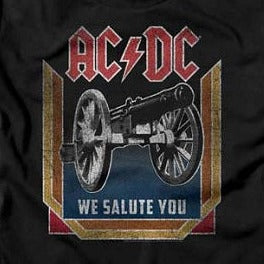 Junior's ACDC We Salute You T-Shirt