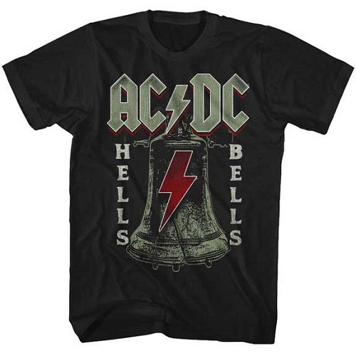 MEN'S ACDC HELLS BELLS LIGHTWEIGHT TEE - Blue Culture Tees