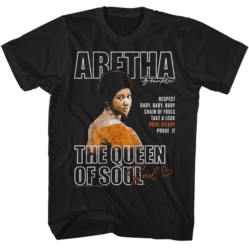Aretha Franklin Queen Of Soul T-Shirt