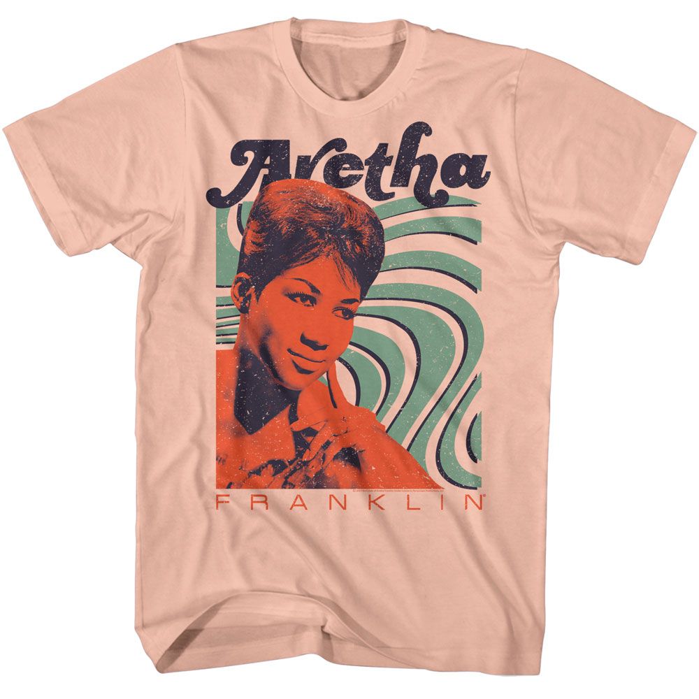 Aretha Franklin Waves T-Shirt