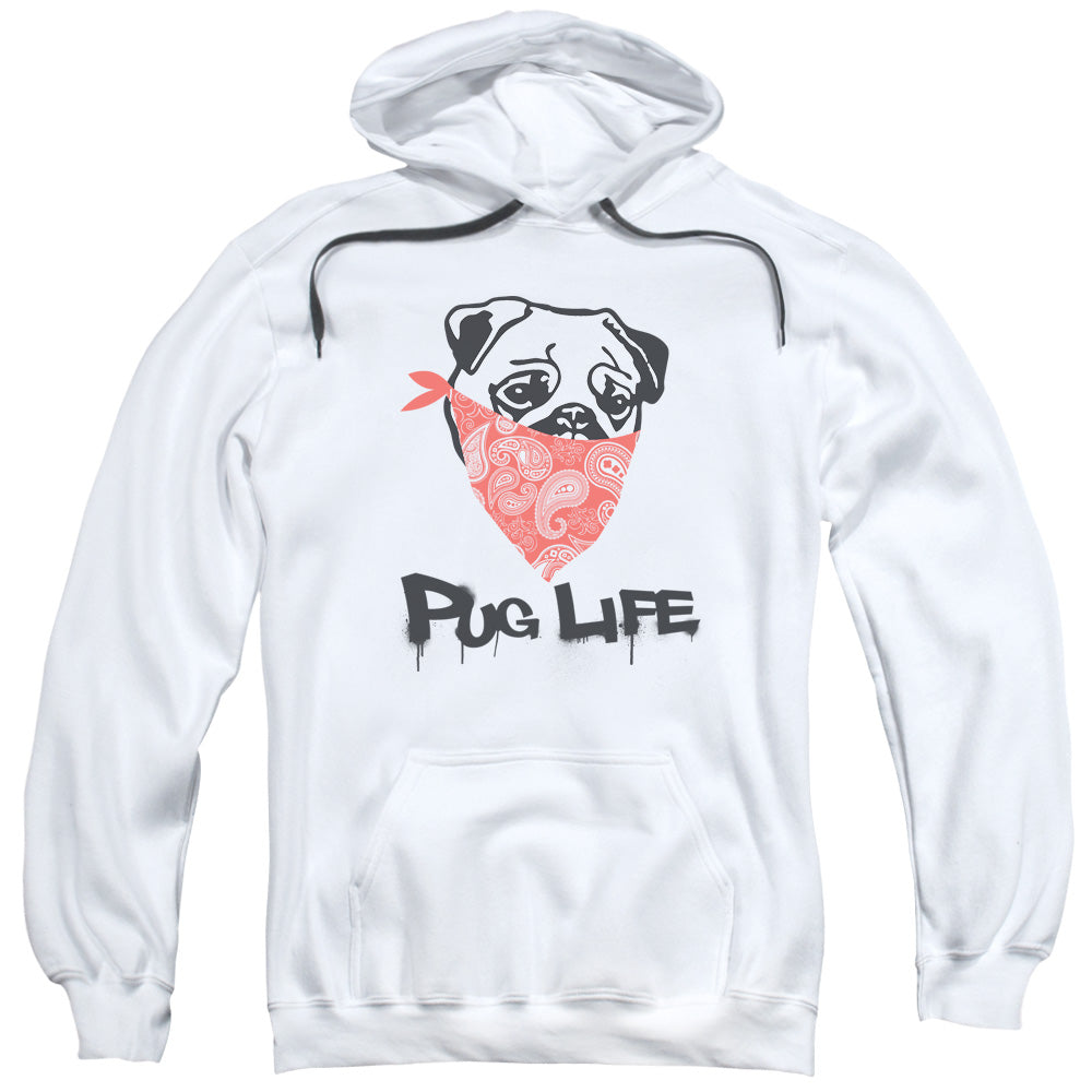 Pug Life Pullover Hoodie | Blue Culture Tees