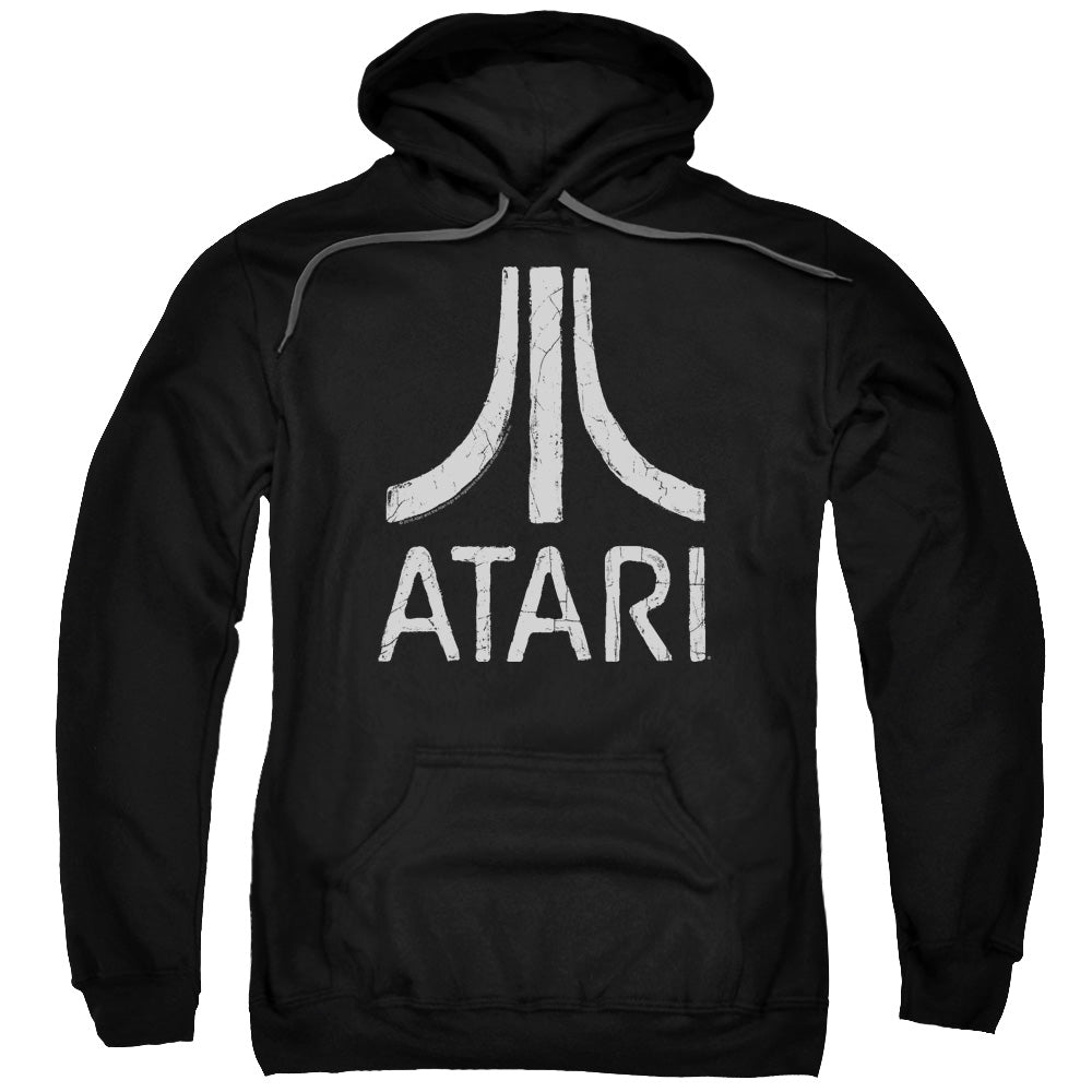 Atari Rough Logo Pullover Hoodie | Blue Culture Tees