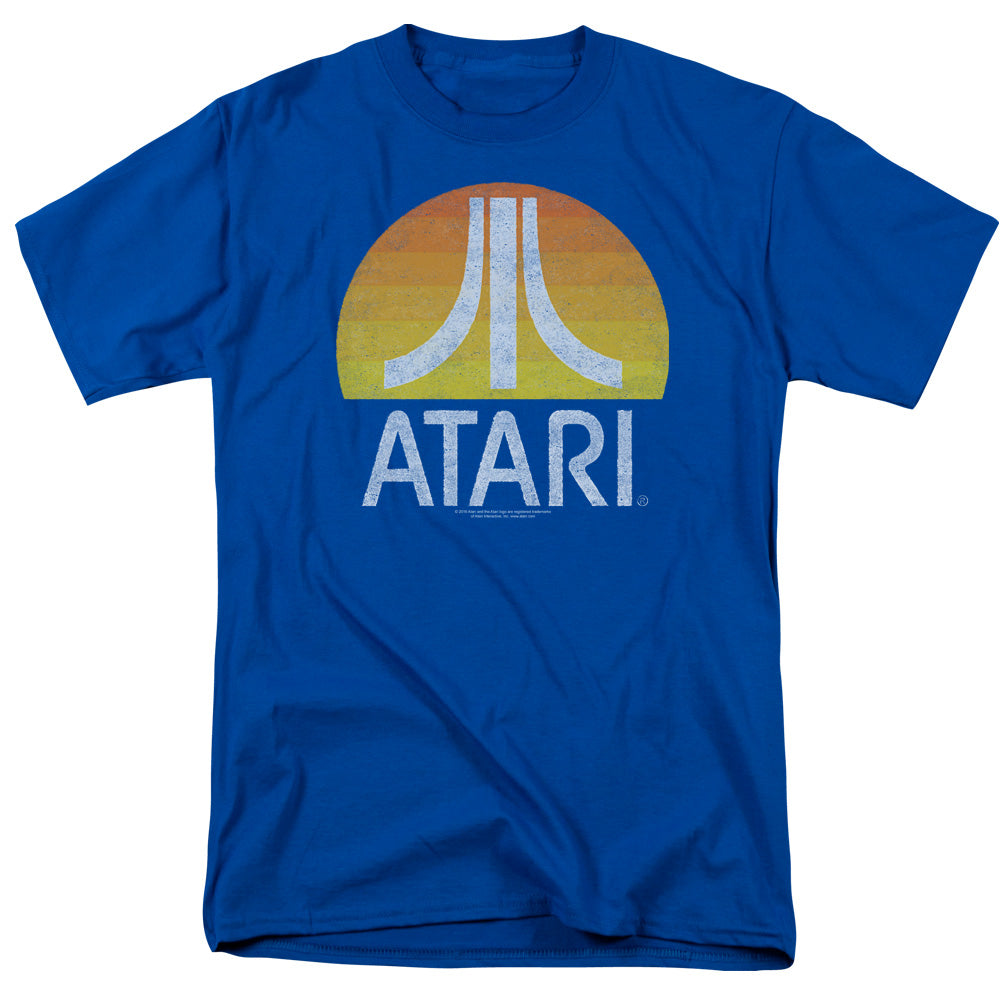 MEN'S ATARI SUNRISE ERODED TEE - Blue Culture Tees