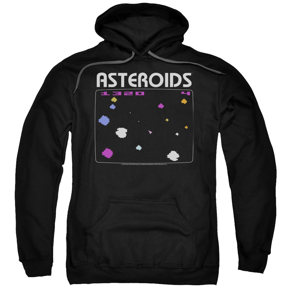 Atari Asteroids Screen Pullover Hoodie | Blue Culture Tees