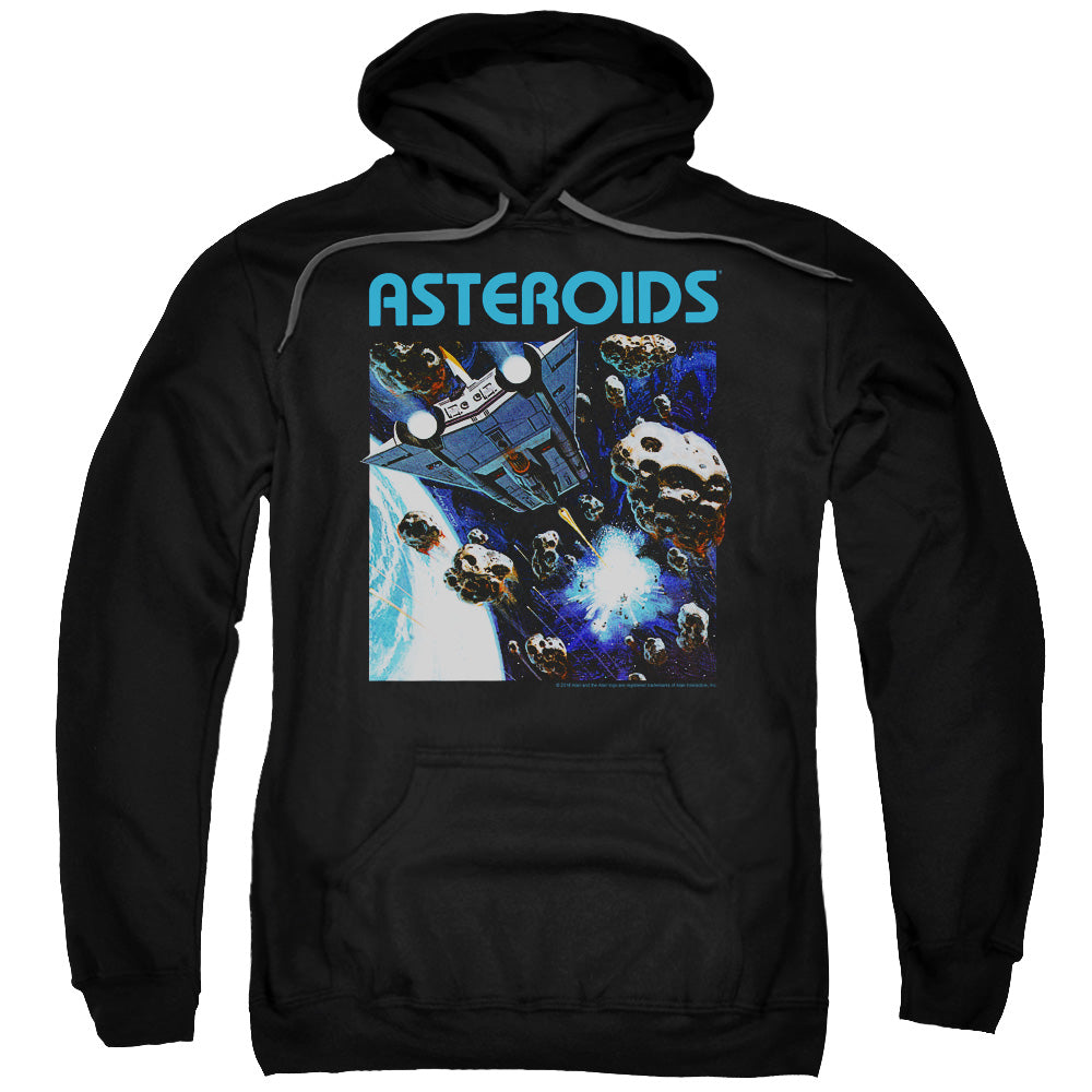 Atari 2600 Asteroids Pullover Hoodie | Blue Culture Tees