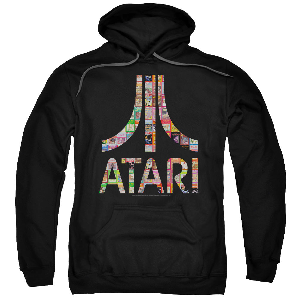 Atari Box Art Pullover Hoodie | Blue Culture Tees