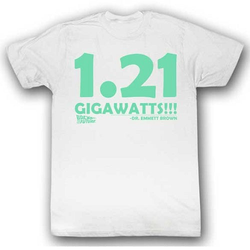 MEN'S BACK TO THE FUTURE BIG GIG LIGHTWEIGHT TEE - Blue Culture Tees