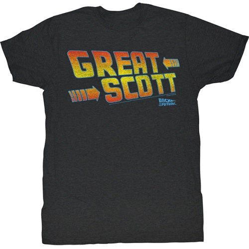 MEN'S BACK TO THE FUTURE GREAT SCOTT LIGHTWEIGHT TEE - Blue Culture Tees