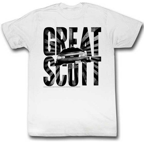 MEN'S BACK TO THE FUTURE GREAT SCOTT LIGHTWEIGHT TEE - Blue Culture Tees