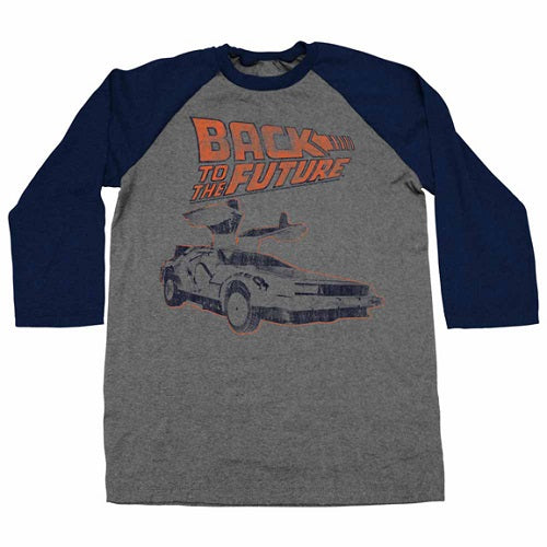 Back To The Future Rework Raglan Tee