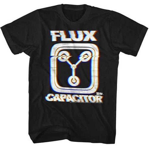 MEN'S BACK TO THE FUTURE FLUX LIGHTWEIGHT TEE - Blue Culture Tees