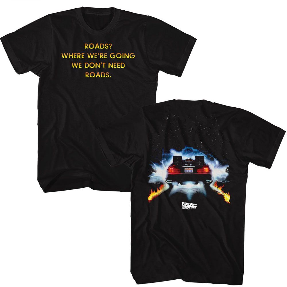 Back To The Future Roads T-Shirt