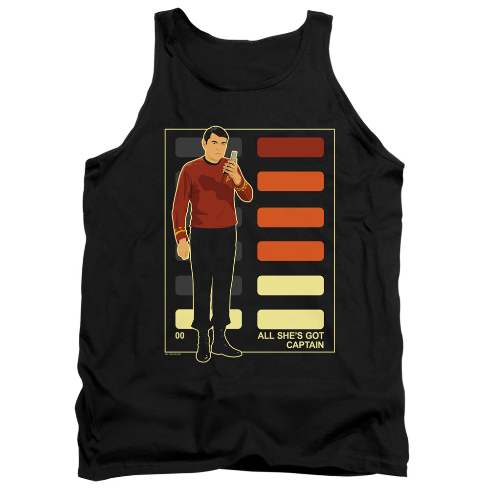Star Trek Tos All She's Got Captain Tank Top
