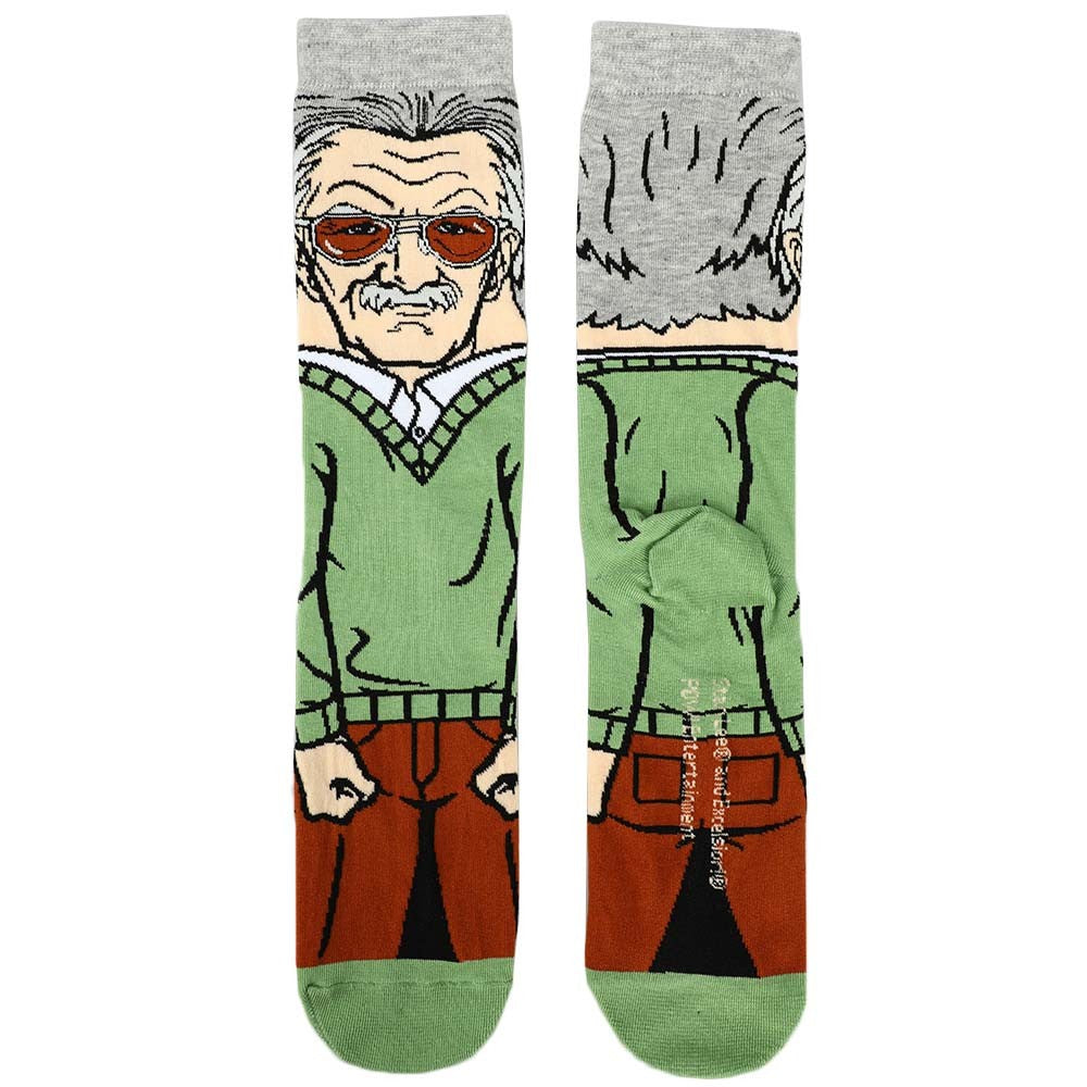 Marvel Comics Stan Lee 360 Character Socks
