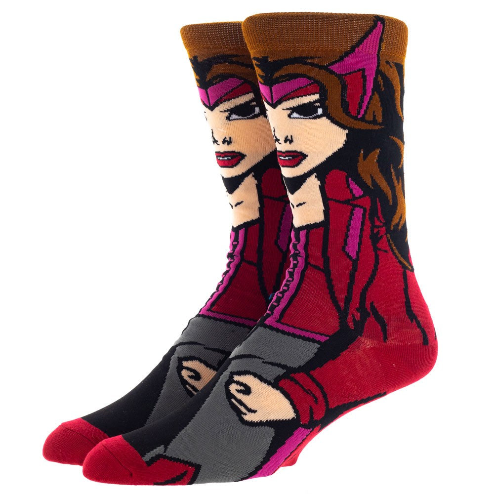 Marvel Avengers Scarlet Witch 360 Character Crew 360 Character Crew Sock