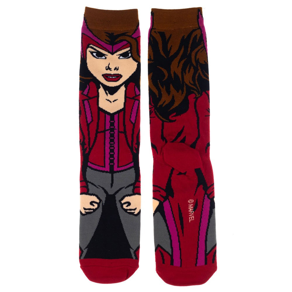Marvel Avengers Scarlet Witch 360 Character Crew 360 Character Crew Sock