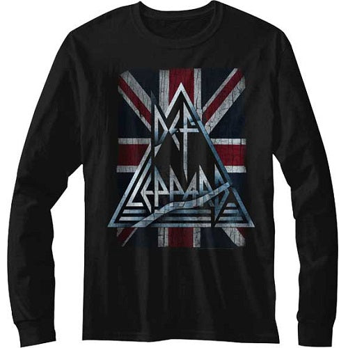 Def Leppard Jacked Up Long Sleeve T-Shirt | Blue Culture Tees