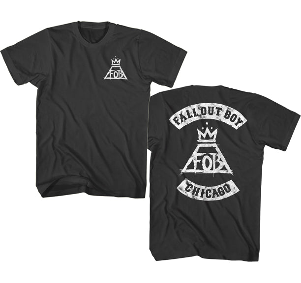 Men's Fall Out Boy Logo Chicago T-Shirt