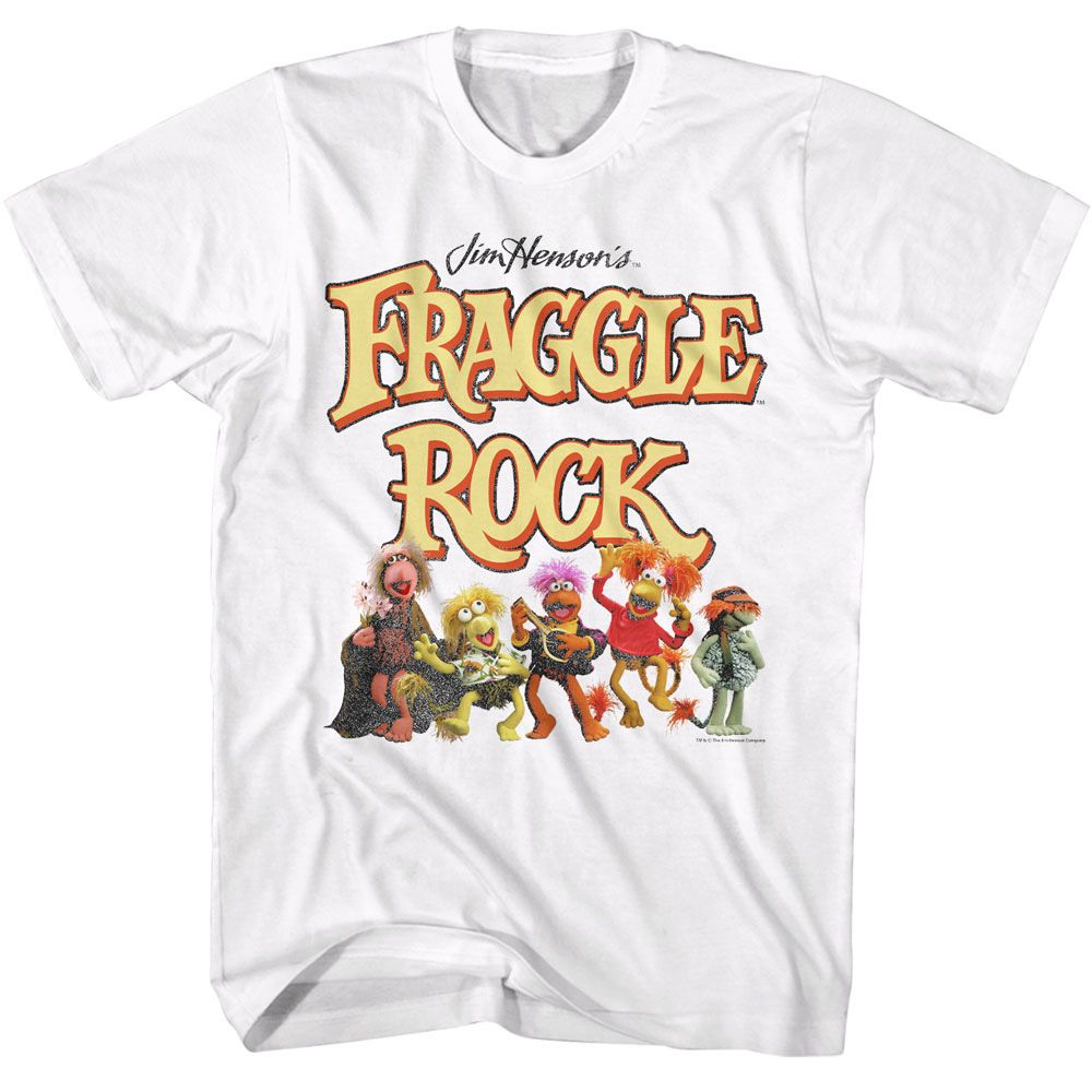 Fraggle Rock Fraggles And Logo T-Shirt