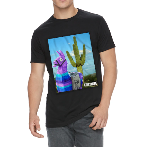 Fortnite Loot Lama T-Shirt - Blue Culture Tees